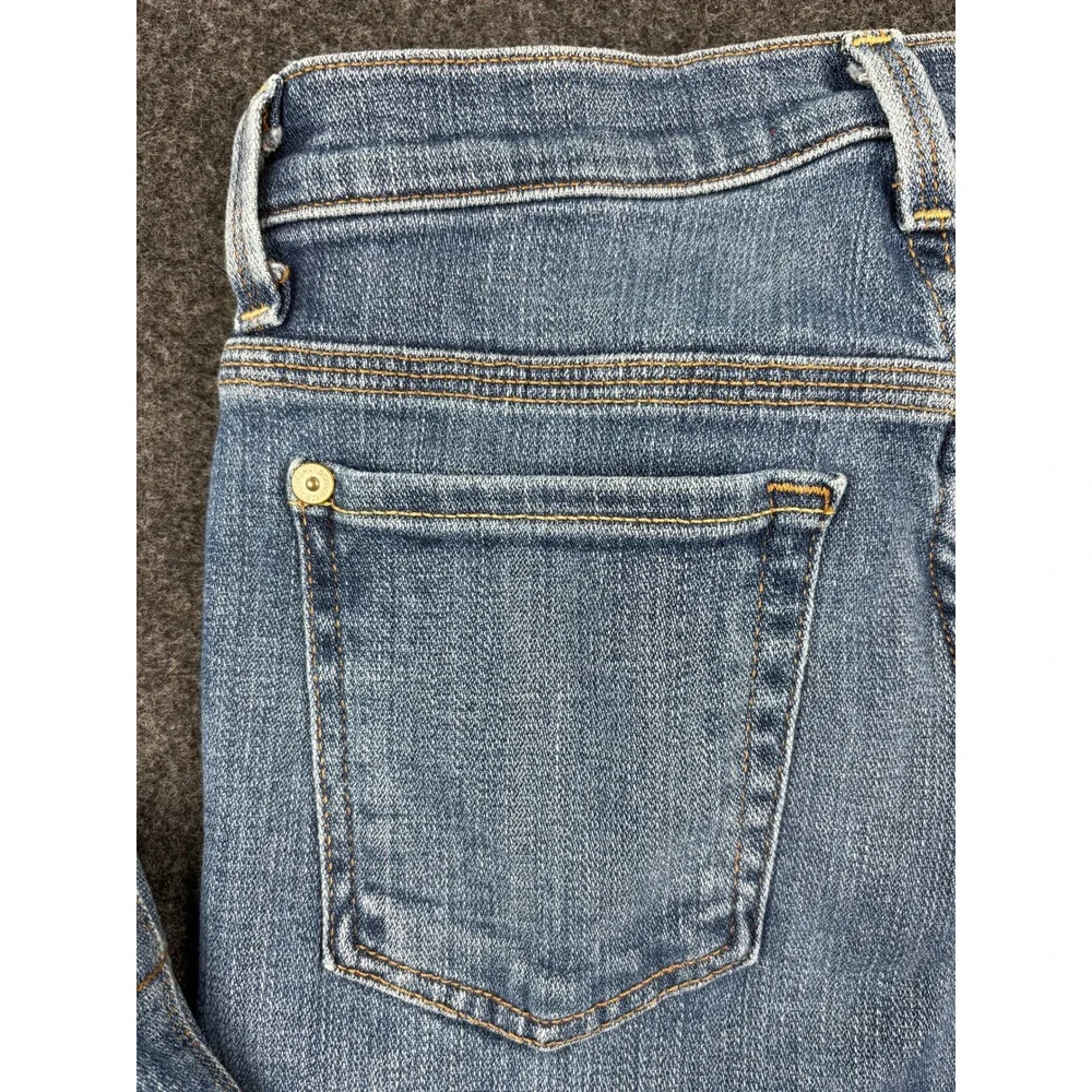 7 For All Mankind Light Blue Flared Jeans